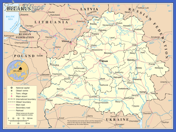 belarus map Belarus Map