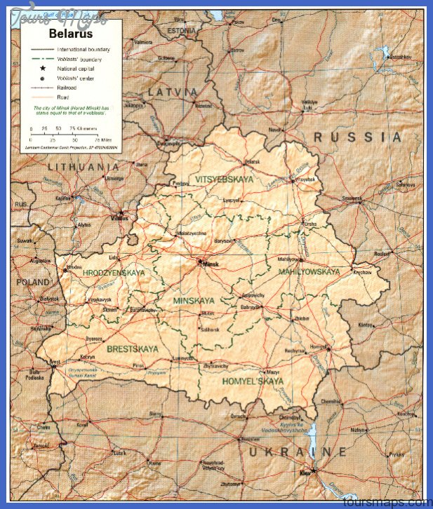 belarus map Belarus Map