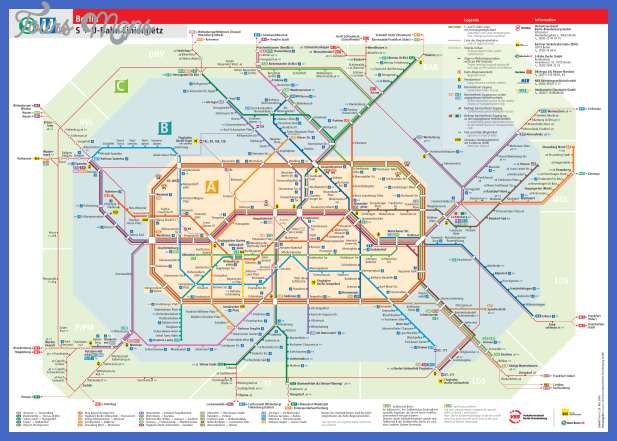 berlin metro system map Berlin Metro Map