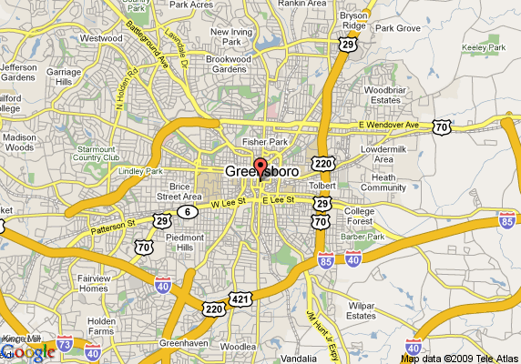biltmore greensboro downtown map Greensboro Subway Map