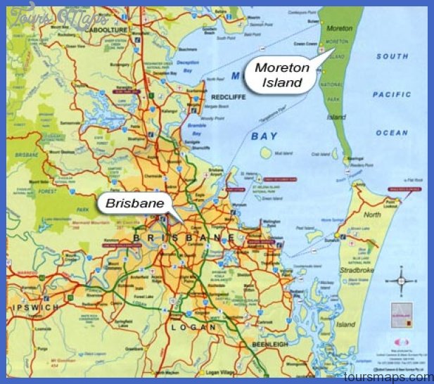 brisbane map  6 Brisbane Map
