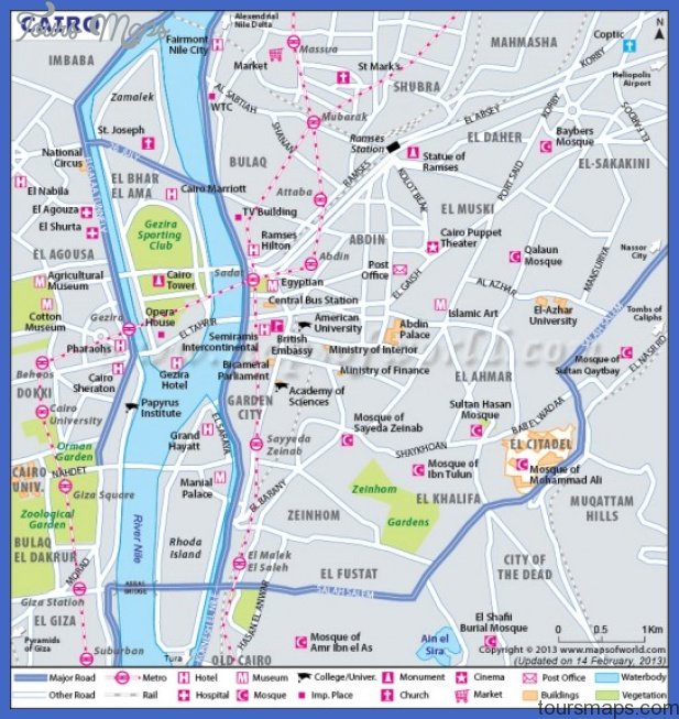 cairo city map 528x560 Cairo Map