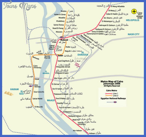 Cairo Metro Map