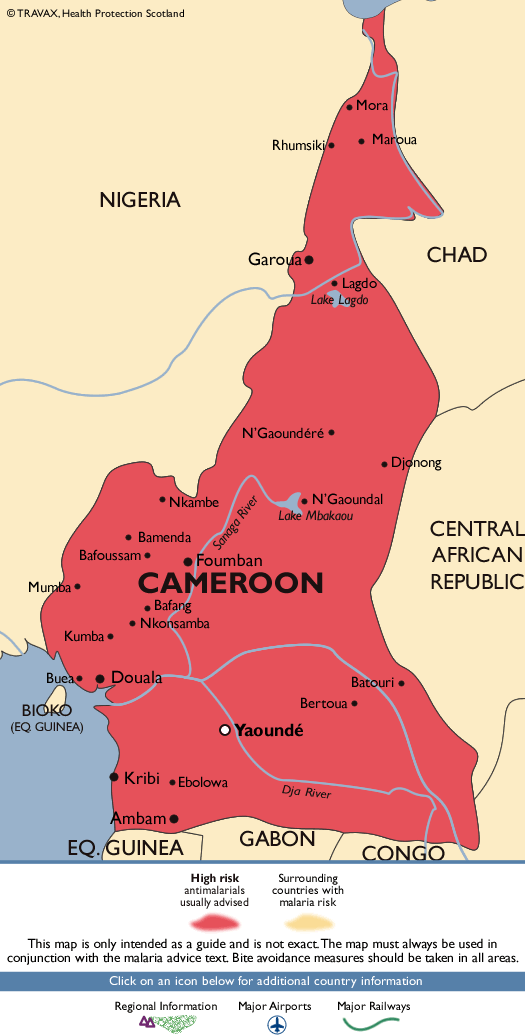 cameroon Cameroon Metro Map