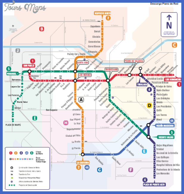 captura de pantalla 2010 08 12 a las 20 45 16 Santiago Metro Map
