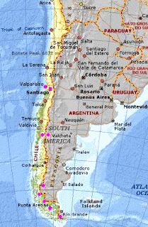 chile map tourist attractions  6 Chile Map Tourist Attractions