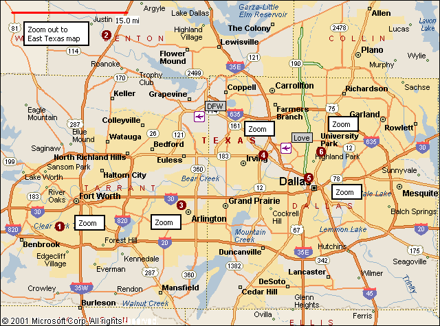 dallasarea Dallas Subway Map