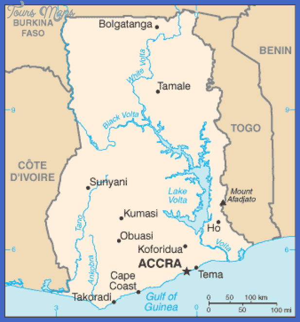 ghana cia wfb map Accra Metro Map
