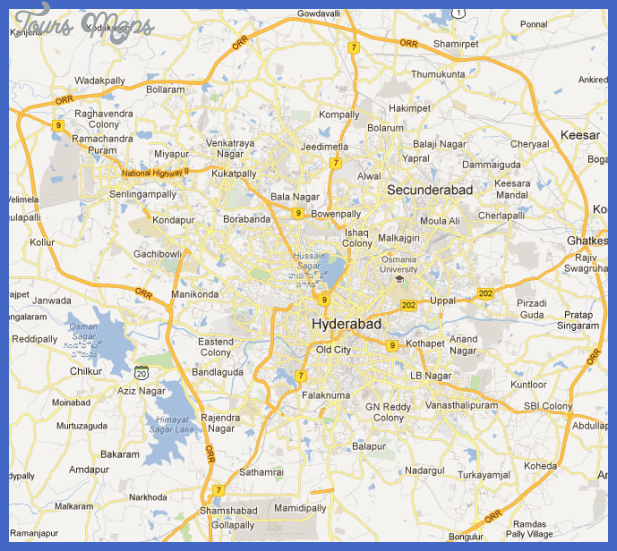 greater hyd Hyderabad Map