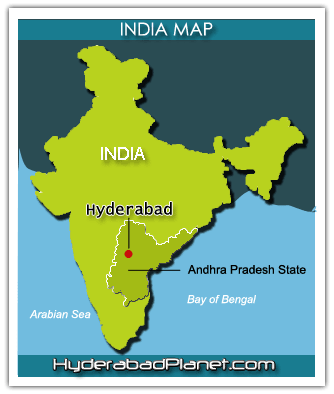 hyderabad map Hyderabad Map