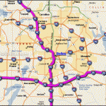 i 35 dallas with i 20 dallas overlay 150x150 Fort Worth Subway Map