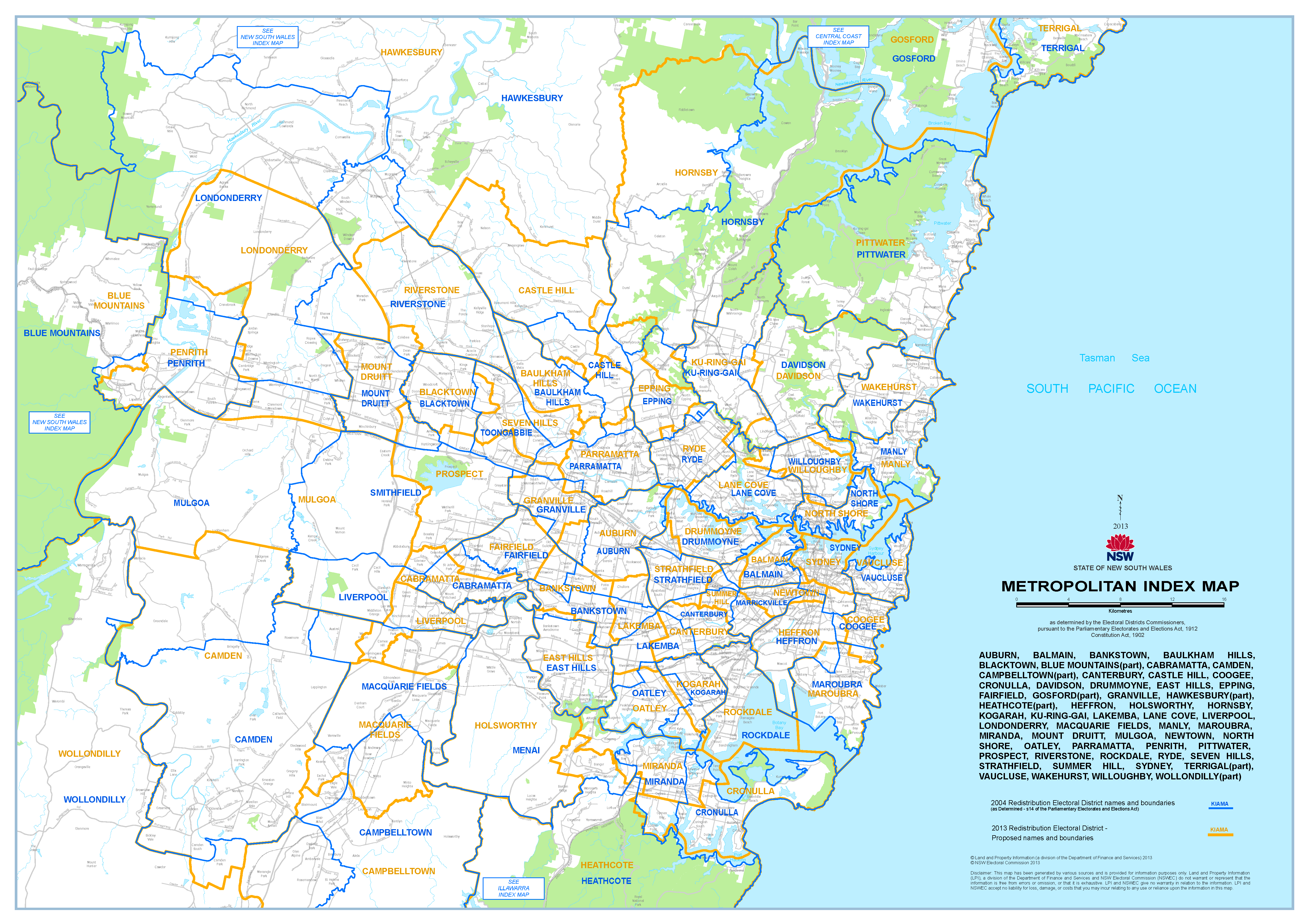 index metro Sydney Subway Map