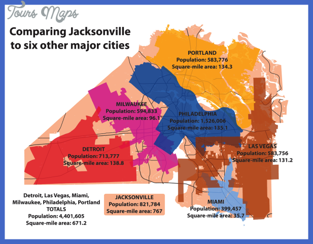 jacksonville map Jacksonville Metro Map