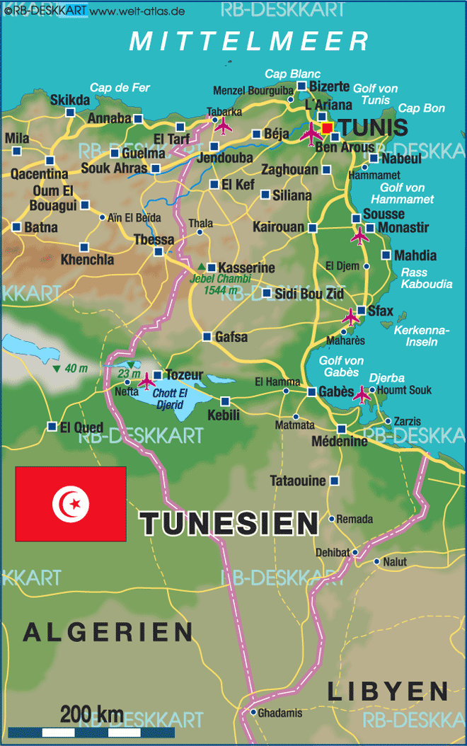 karte 2 98 Tunisia Subway Map