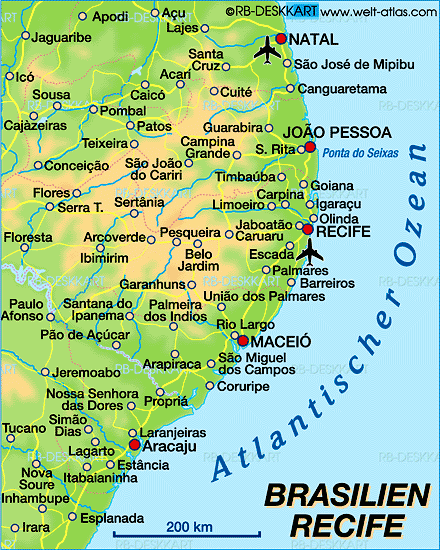 karte 9 274 Recife Map