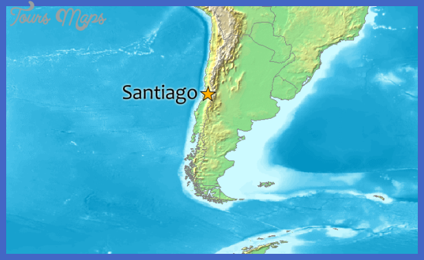 locator map of santiago chile Santiago Map