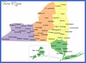 Map 0f New York State - Toursmaps.com