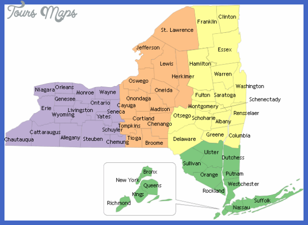 map 0f new york state 1 map 0f New York state