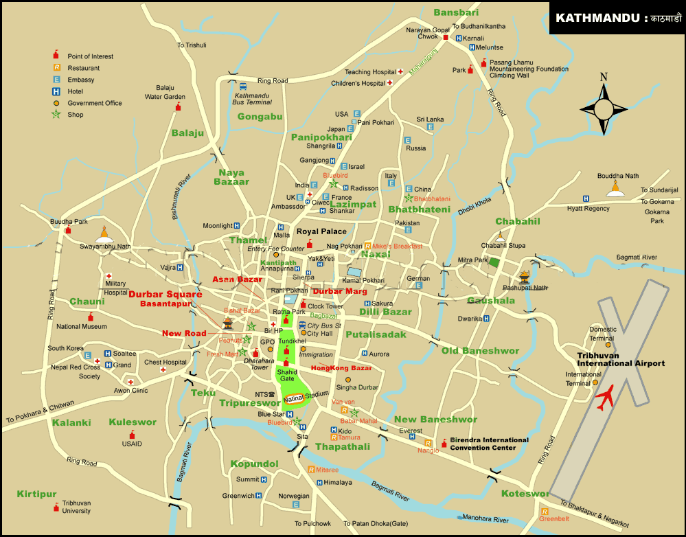 map of kathmandu nepal Nepal Subway Map