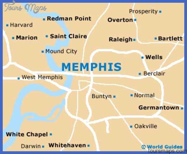 memphis map Memphis Map