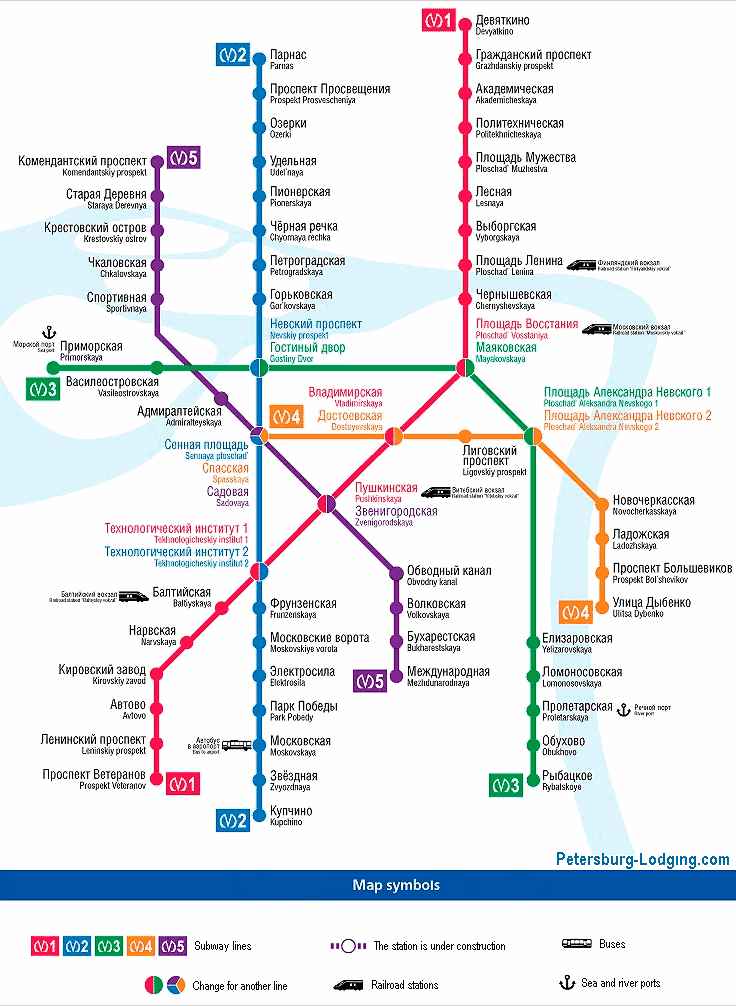 metro rus Russia Metro Map