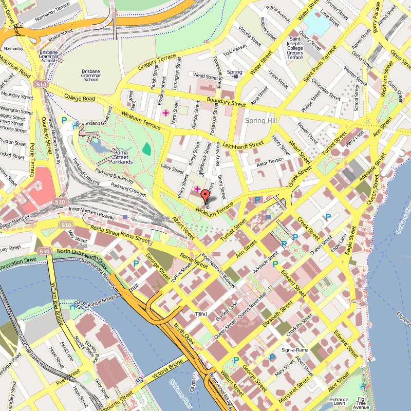 metro hotel tower mill brisbane Brisbane Metro Map