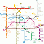 mexico city metro subway map 1 150x150 Mexico City Metro Map