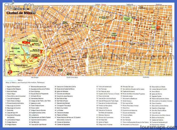 mexico map big Guadalajara Subway Map
