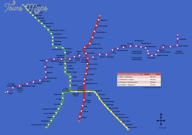 bangalore metro map