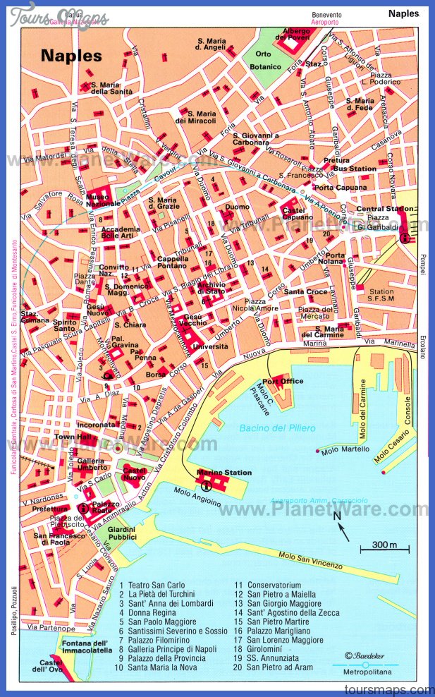 naples map Naples Map