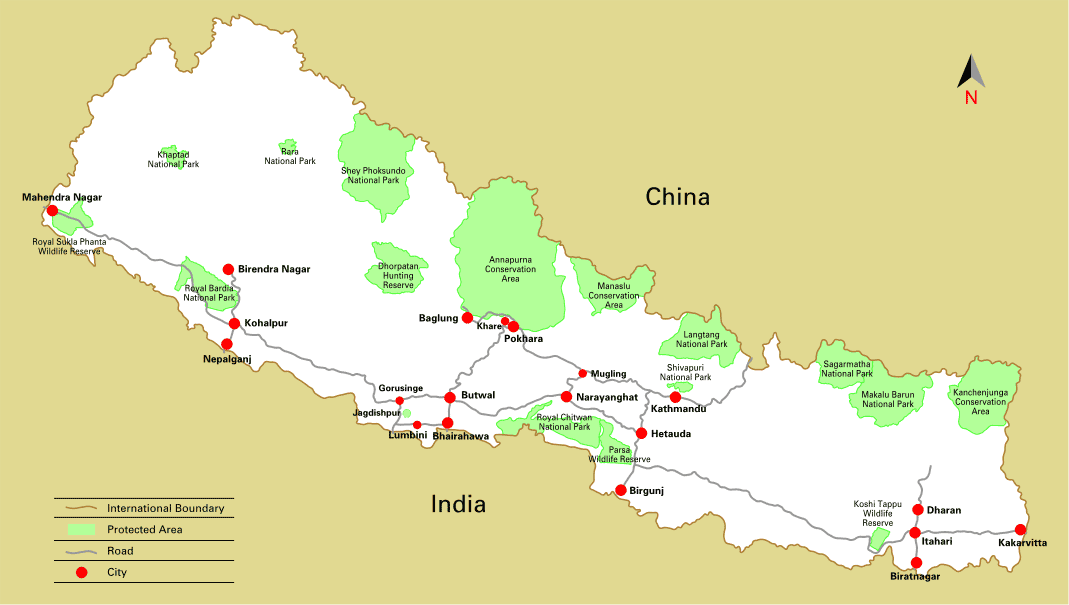 nepal map  1 Nepal Map