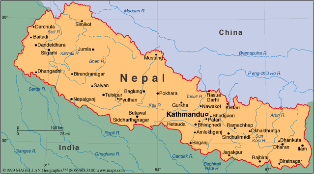 nepal map Nepal Map