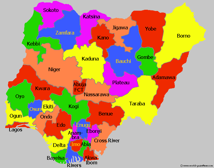 nigeria mappa1 Nigeria Metro Map