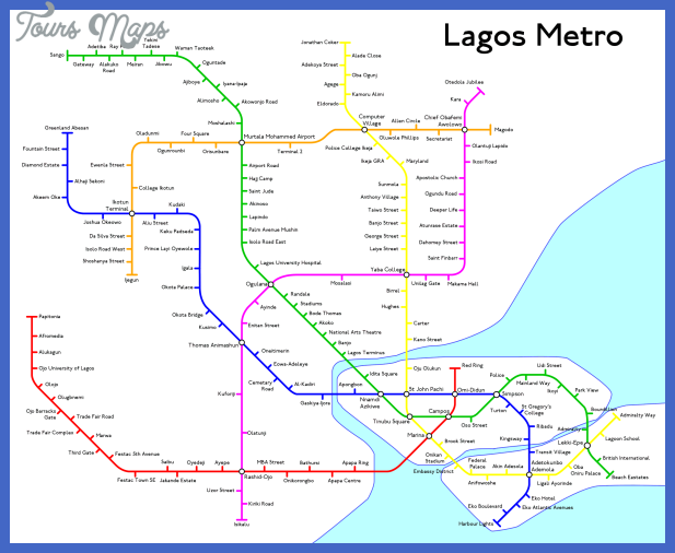 nigeria metro map  0 Nigeria Metro Map