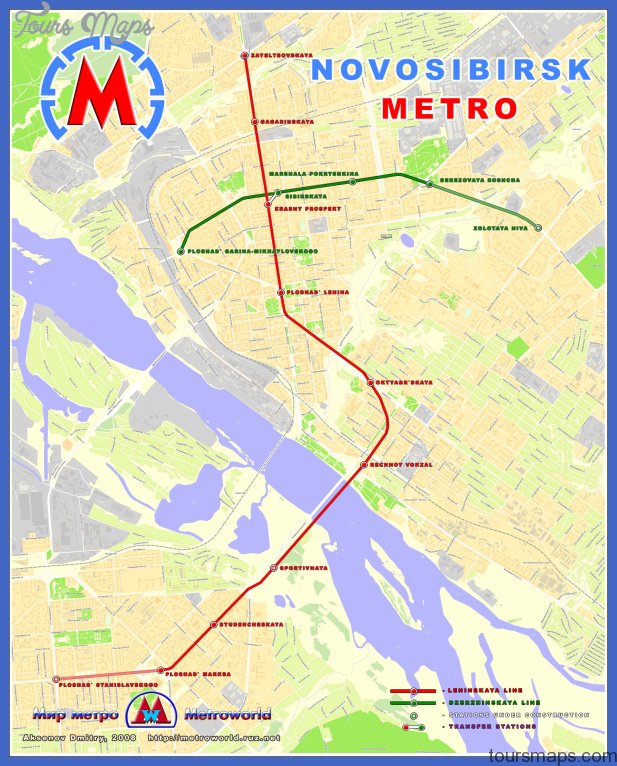 novosibirsk metro map Fortaleza Subway Map