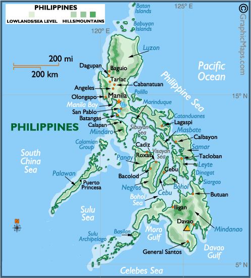 philippines map Philippines Map