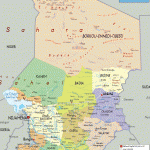 political map of chad 150x150 Chad Map