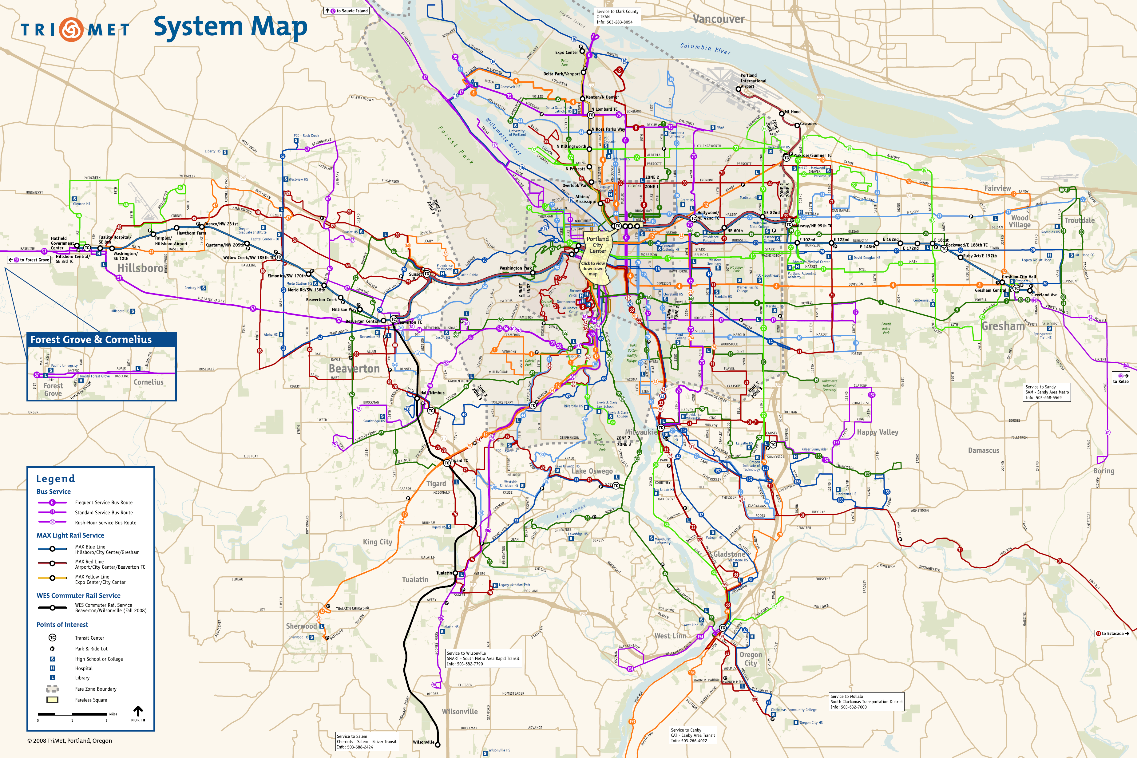portland subway map  1 Portland Subway Map