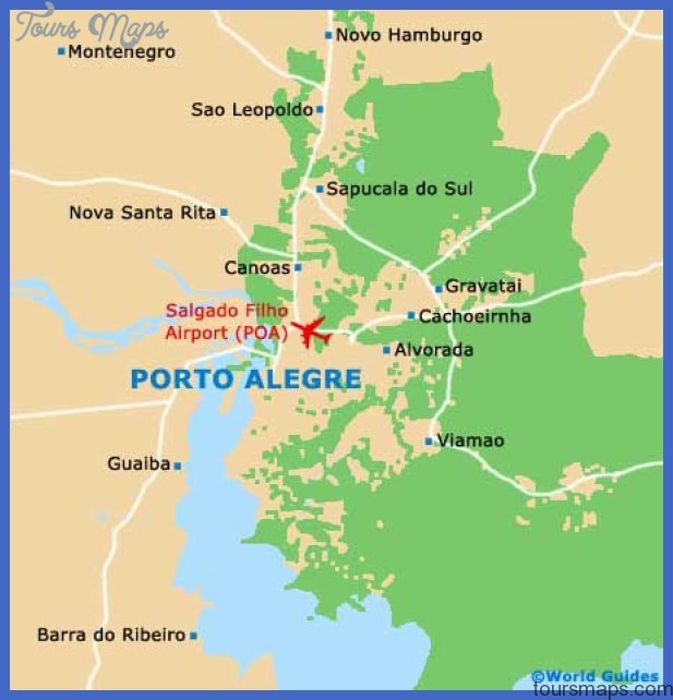 porto alegre map tourist attractions  1 Porto Alegre Map Tourist Attractions