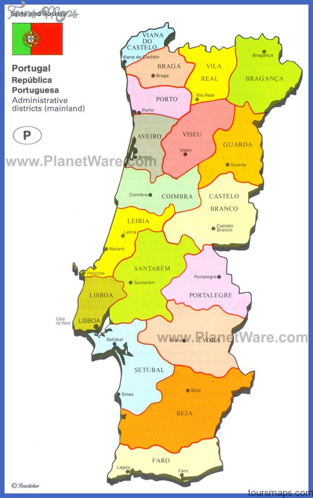 portugal map Portugal Map