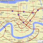 road map of new orlean la 150x150 New Orleans Map