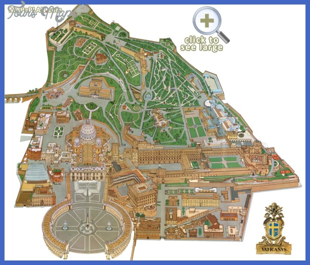 Rome Map Tourist Attractions 9982