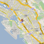 san francisco days inn oakland airport coliseum map 150x150 San Francisco Oakland Map Tourist Attractions
