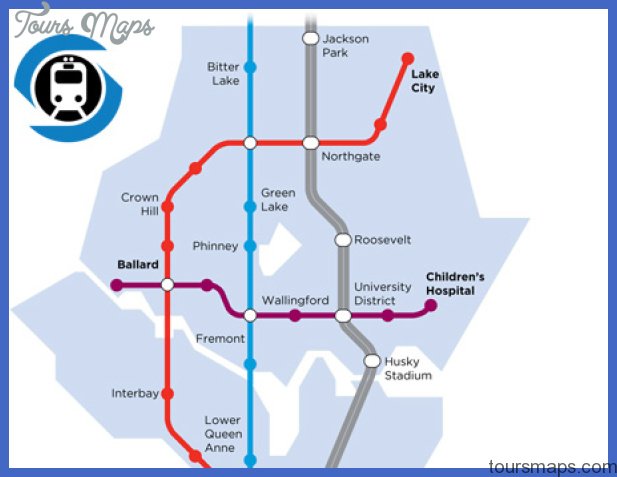 seattle metro map  1 Seattle Metro Map