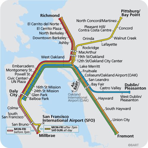 sf subway map Atlanta Subway Map