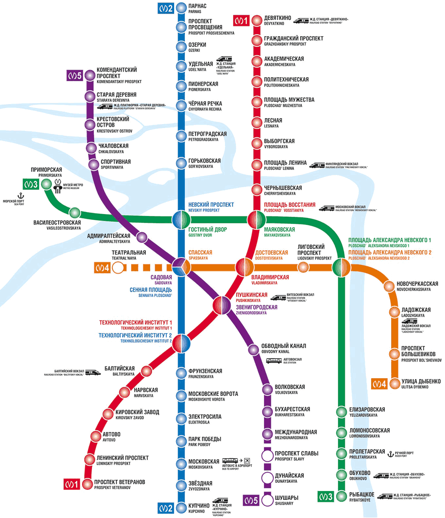 st petersburg metro St Petersburg Subway Map