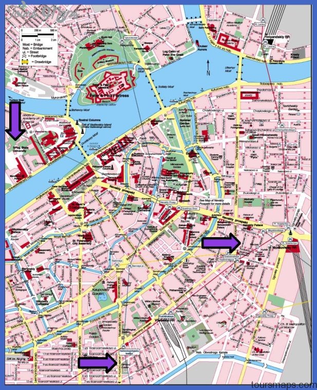 stpetersburg St. Petersburg Map