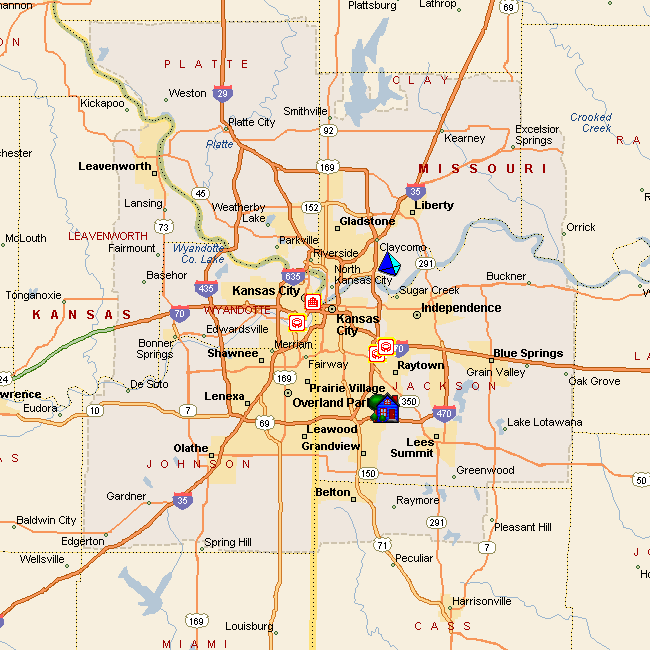 sucasa map1 Kansas City Map