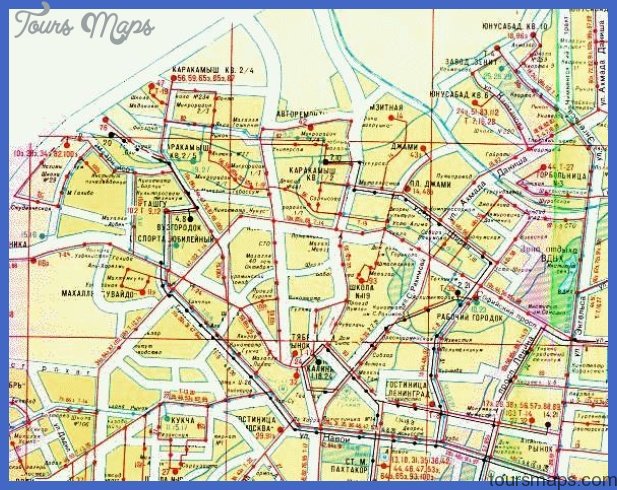 tashn Tashkent Subway Map