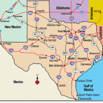 texas map 150x150 Wichita Map Tourist Attractions